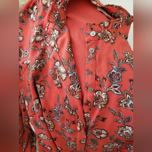 LOFT Floral Print Dress - NWOT - Picture 9 of 11